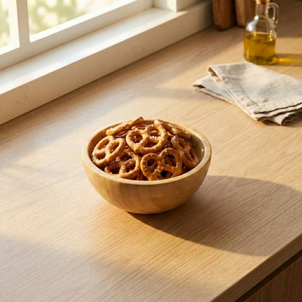 Bamboo Serving Bowl | Natural Wood Serveware