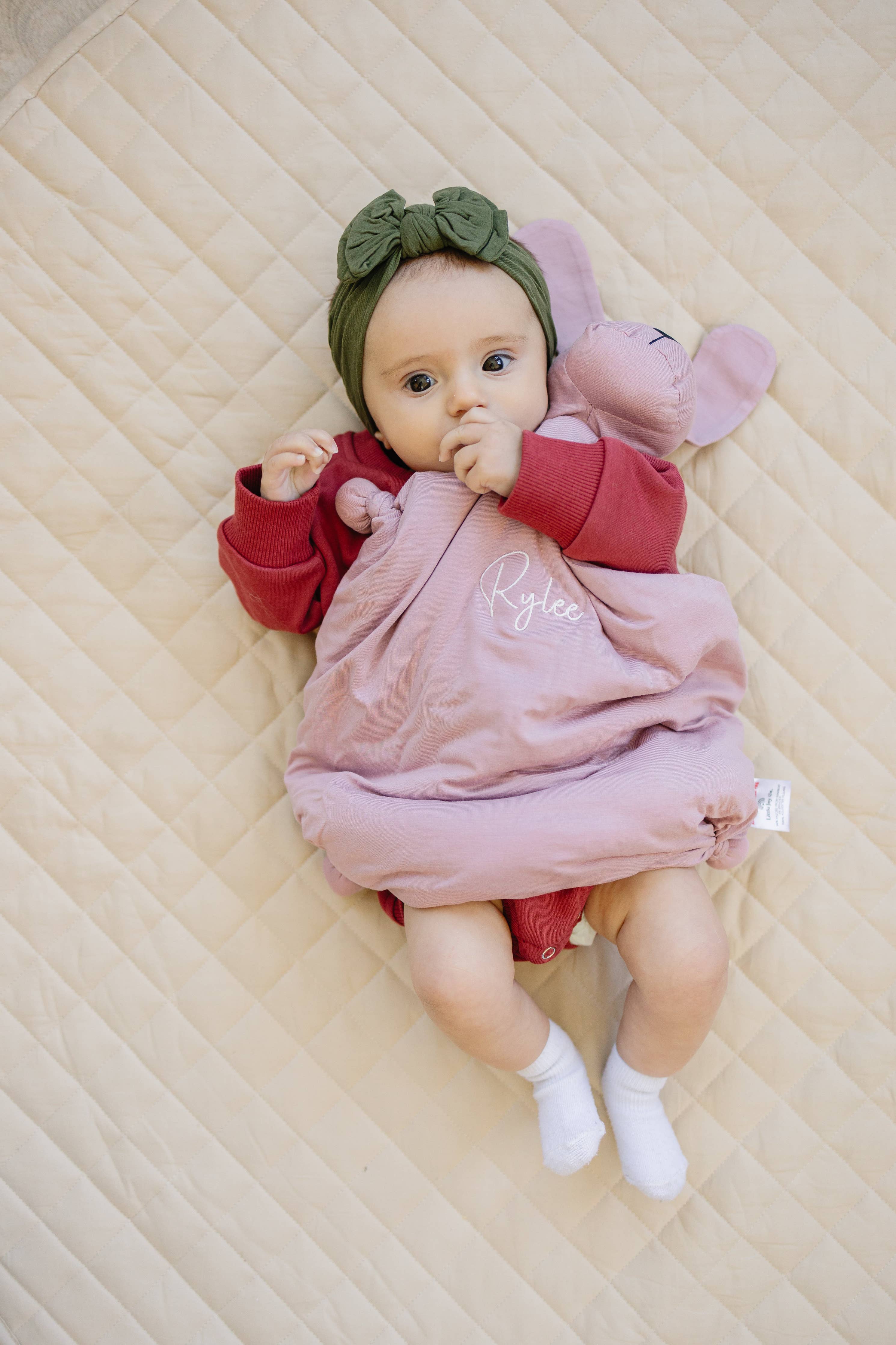 Bamboo Puppy Lovey Blanket | Baby Security Blanket