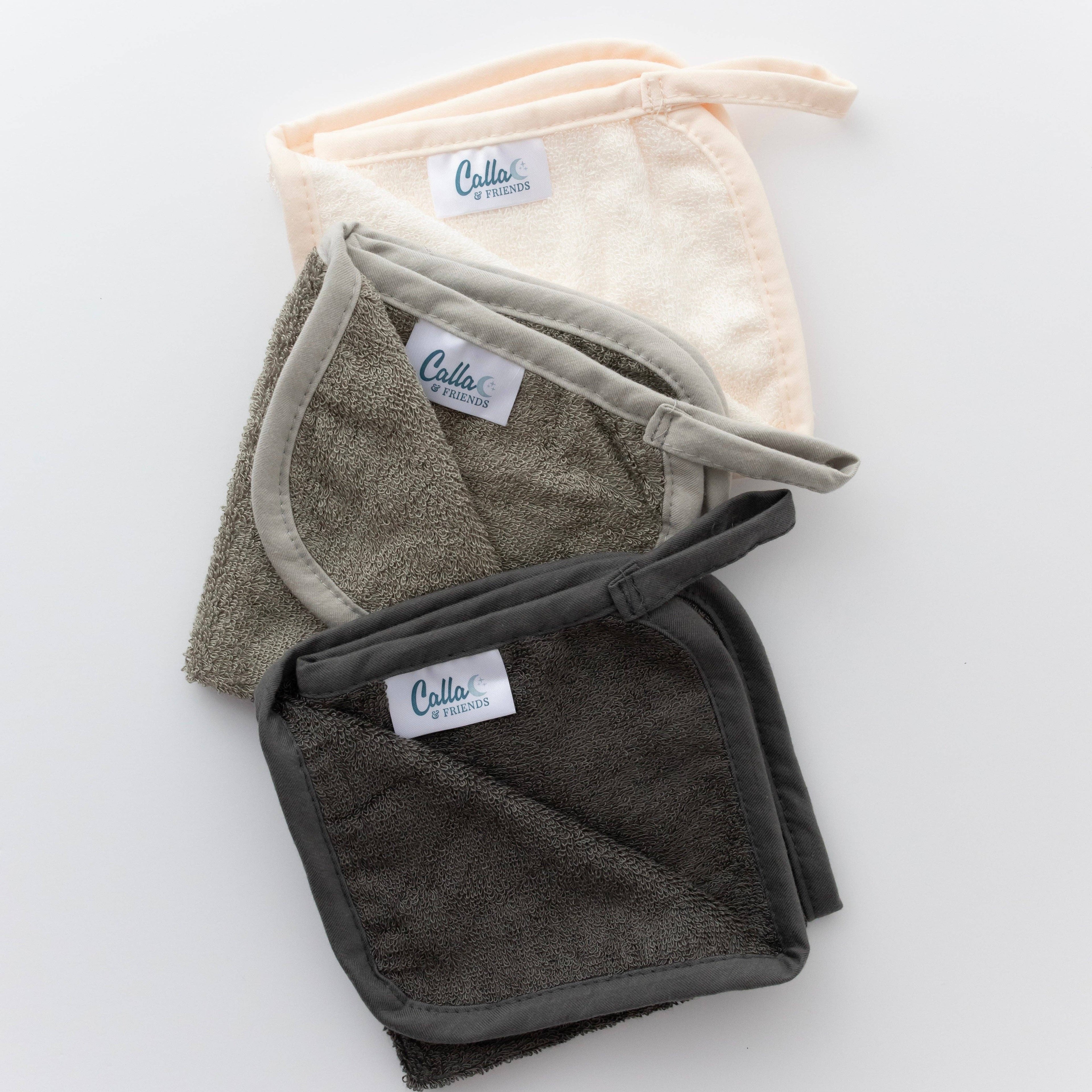 Bamboo Baby Washcloth Set of 3